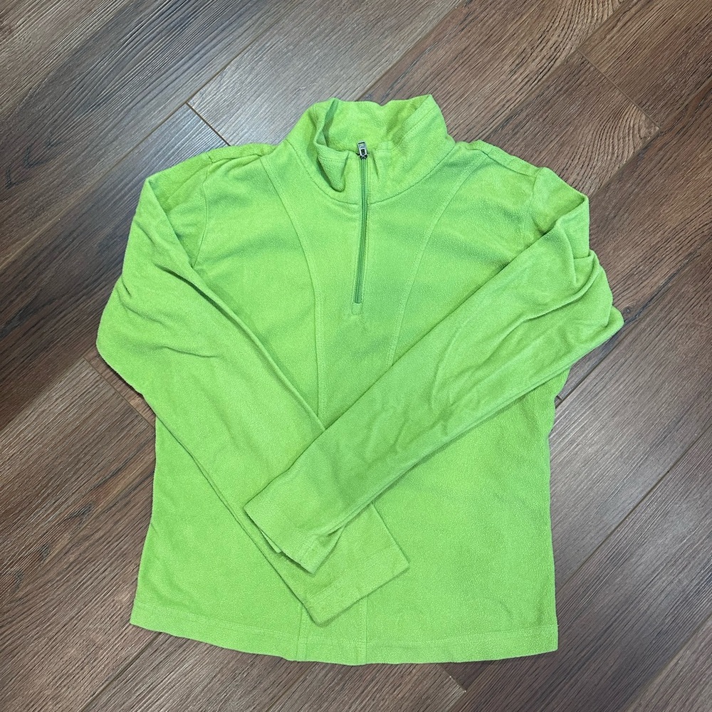 Columbia quarter zip fleece jacket